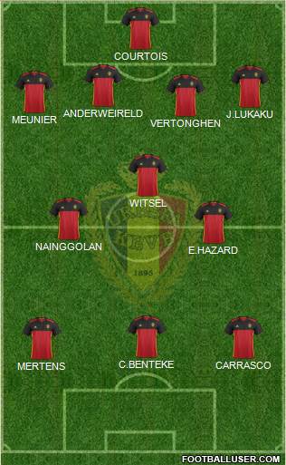 Belgium Formation 2016
