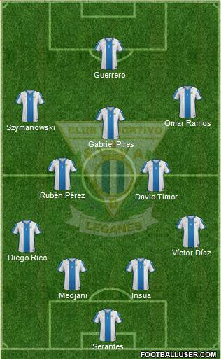 C.D. Leganés S.A.D. Formation 2016