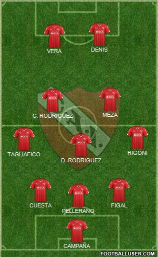 Independiente Formation 2016
