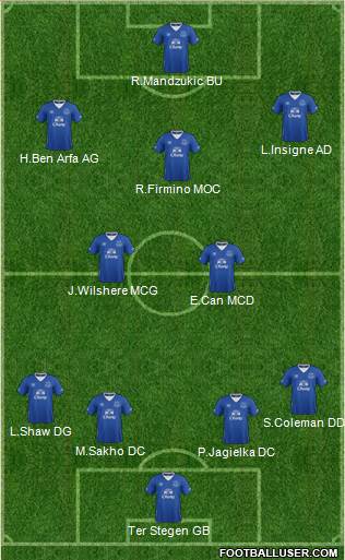 Everton Formation 2016