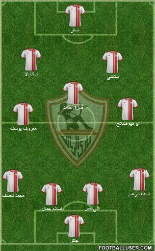 Zamalek Sporting Club football formation