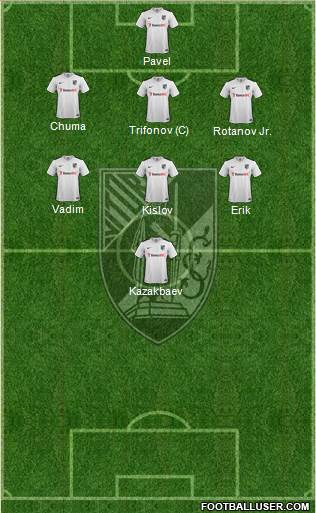Vitória Sport Club Formation 2016