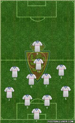 R. Zaragoza S.A.D. Formation 2016