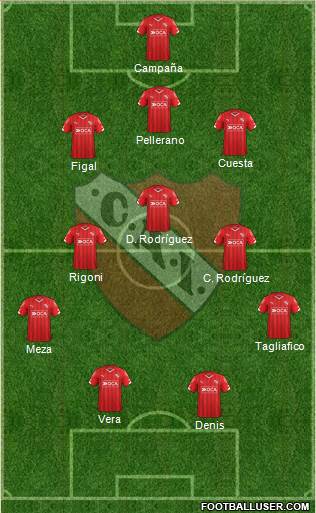Independiente Formation 2016