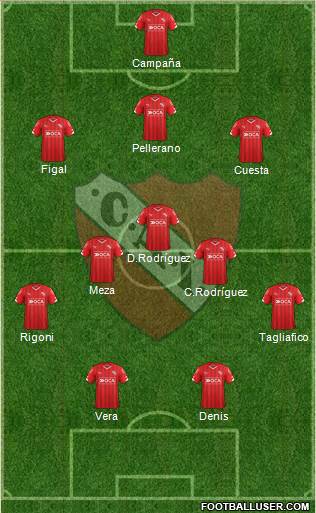 Independiente Formation 2016