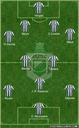 CDC Atlético Nacional Formation 2016