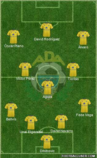 A.D. Alcorcón Formation 2016