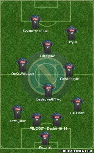 Napoli Formation 2016