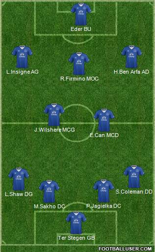 Everton Formation 2016