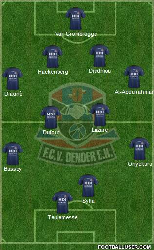 FCV Dender E.H. Formation 2016