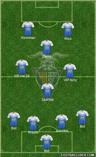 C.F. Badalona Formation 2016
