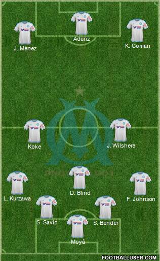 Olympique de Marseille Formation 2016