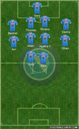 Napoli Formation 2016