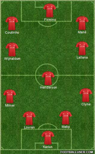 Liverpool Formation 2016