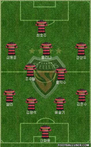 Pohang Steelers Formation 2016