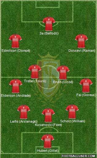 R Standard de Liège Formation 2016