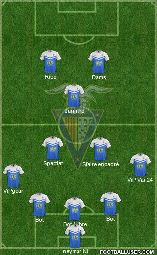 C.F. Badalona Formation 2016
