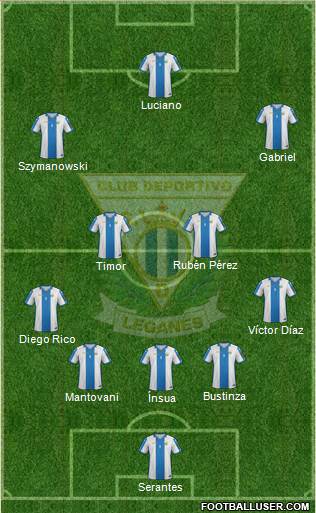C.D. Leganés S.A.D. Formation 2016