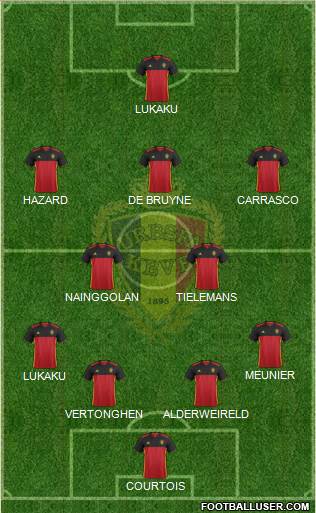 Belgium Formation 2016