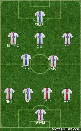 Crystal Palace Formation 2016
