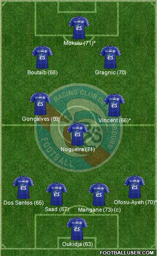 Racing Club de Strasbourg-Football Formation 2016