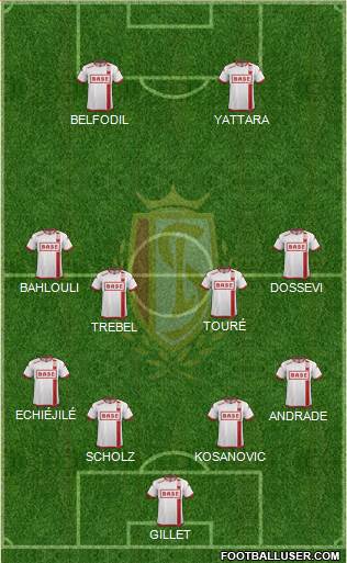 R Standard de Liège Formation 2016