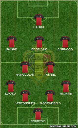 Belgium Formation 2016