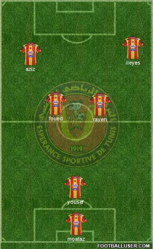 Espérance Sportive de Tunis Formation 2016