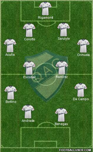 Quilmes football formation