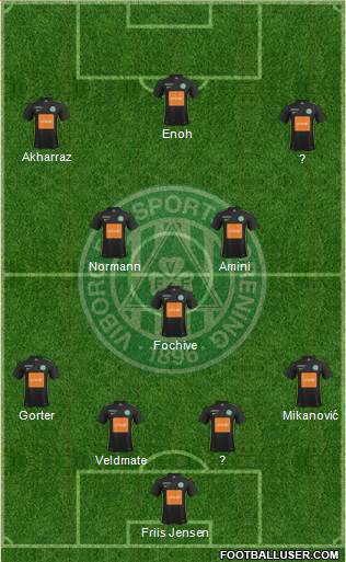 Viborg Fodsports Forening Formation 2016