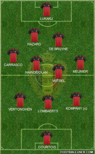 Belgium Formation 2016