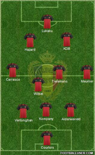 Belgium Formation 2016