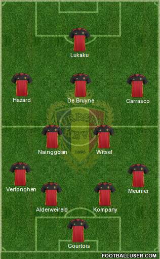 Belgium Formation 2016