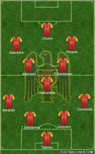 CD Unión Española S.A.D.P. Formation 2016