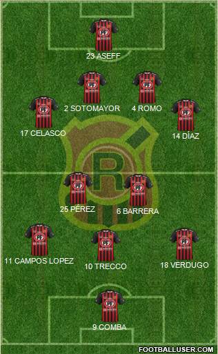 CD Rangers Formation 2016