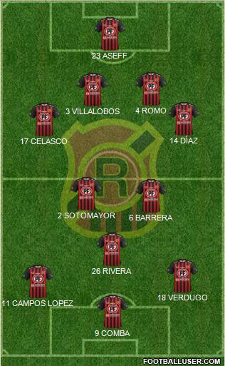 CD Rangers Formation 2016