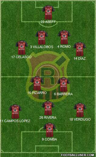 CD Rangers Formation 2016