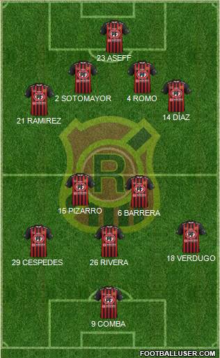 CD Rangers Formation 2016