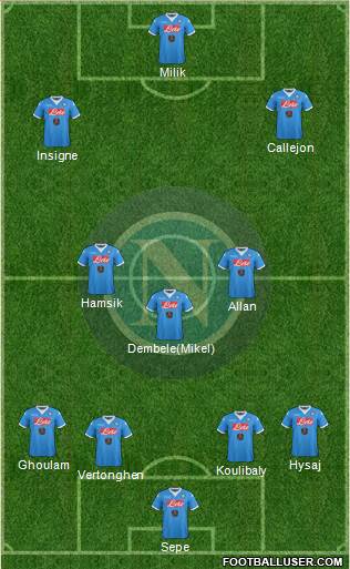 Napoli Formation 2016