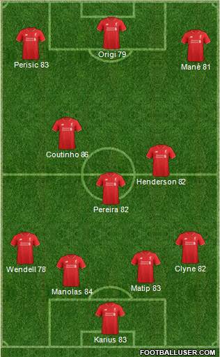Liverpool Formation 2016