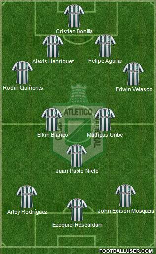 CDC Atlético Nacional Formation 2016