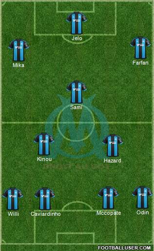 Olympique de Marseille Formation 2016