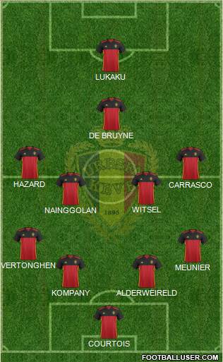 Belgium Formation 2016