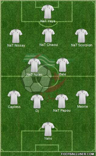 Algeria Formation 2016