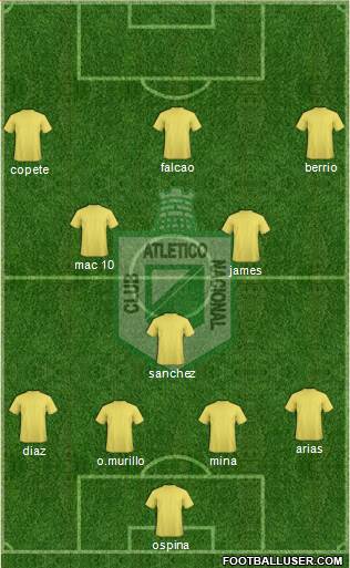 CDC Atlético Nacional Formation 2016