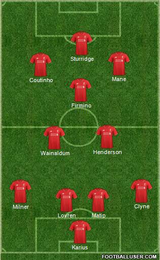 Liverpool Formation 2016