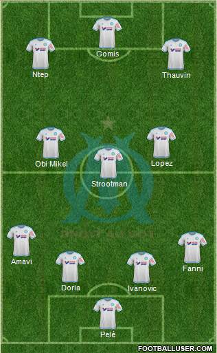 Olympique de Marseille Formation 2016