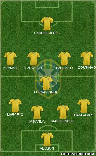 Brazil Formation 2016