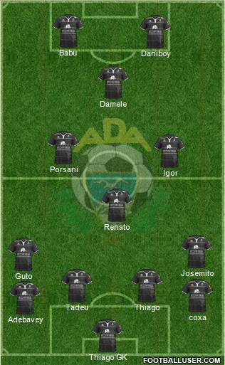 A.D. Alcorcón Formation 2016