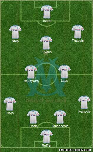 Olympique de Marseille Formation 2016